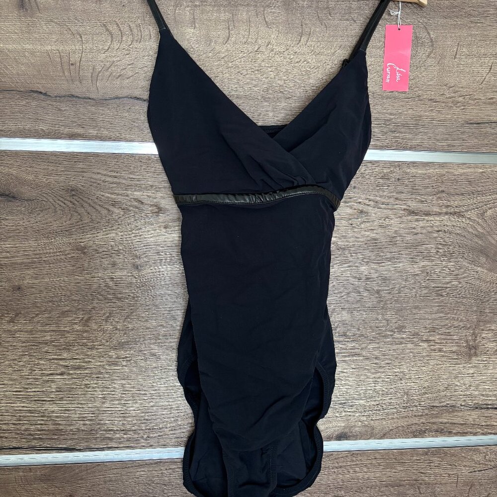 Lisa Curran Black One Piece Swimsuit - NWT